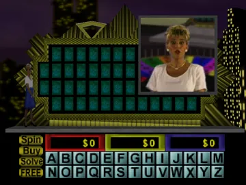 Wheel of Fortune (USA) screen shot game playing